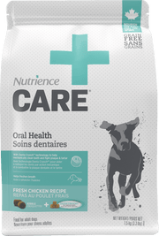 Nutrience Care - Soins Dentaires, Poulet Frais- Nourriture Sèche pour Chiens Adultes