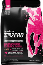 Voir l’image dans la galerie, Nutrience Subzero - Chien Agneau et Citrouille à Ingrédients Limités avec Infusion de Foie Lyophilisée - Nourriture Sèche Sans Grains pour Chiens