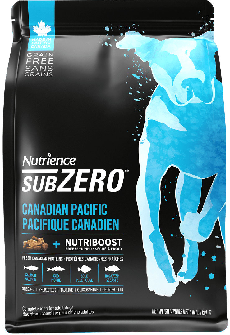 Nutrience Subzero - Pacifique Canadien - Nourriture Sèche Sans Grains avec Nutriboost pour Chiens Adultes