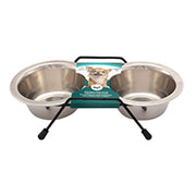 DOGIT Ensemble 2 Bols Inox 2x8oz Mini