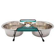 DOGIT Ensemble 2 Bols Inox 2x25oz M