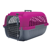 *DOGIT VOYAGEUR Cage Anthracite & Fuchsia S