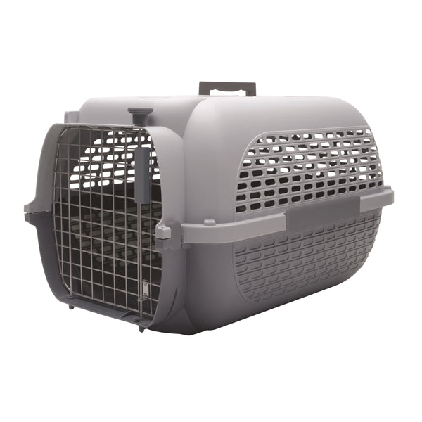 DOGIT VOYAGEUR Cage Anthracite & Fuchsia L