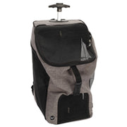DOGIT EXPLORER Sac à Dos Roulettes 2en1 Gris/Noir