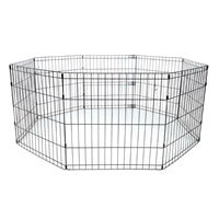DOGIT Parc Grillagé à 8 Panneaux 18" XS
