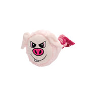 Dogit Stuffies - Jouet Cochon à Grosse Tête en Peluche avec Couineur pour Chiens, 23 cm