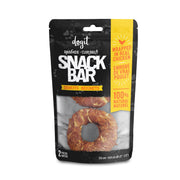 Dogit Snack Bar - Beignets en Cuir Brut Enveloppées de Poulet - Gâteries à Mâcher pour Chiens