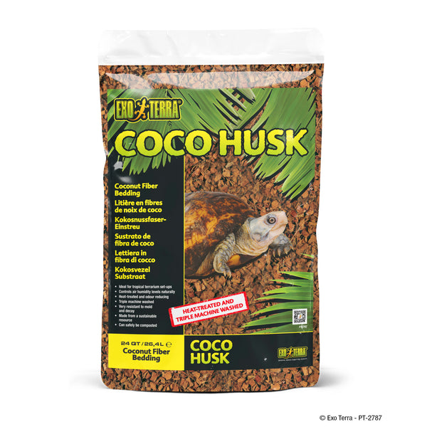 EXO TERRA Substrat en Croque de Noix de Coco 26.4L pour Reptiles