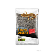 EXO TERRA Substrat Désert de Pierres 10kg Noir pour Reptiles