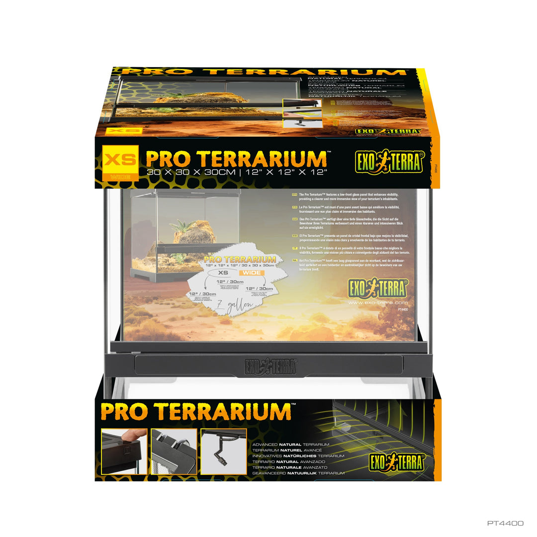 EXO TERRA Terrarium Professionel Très Petit, Large (30x30x30cm)