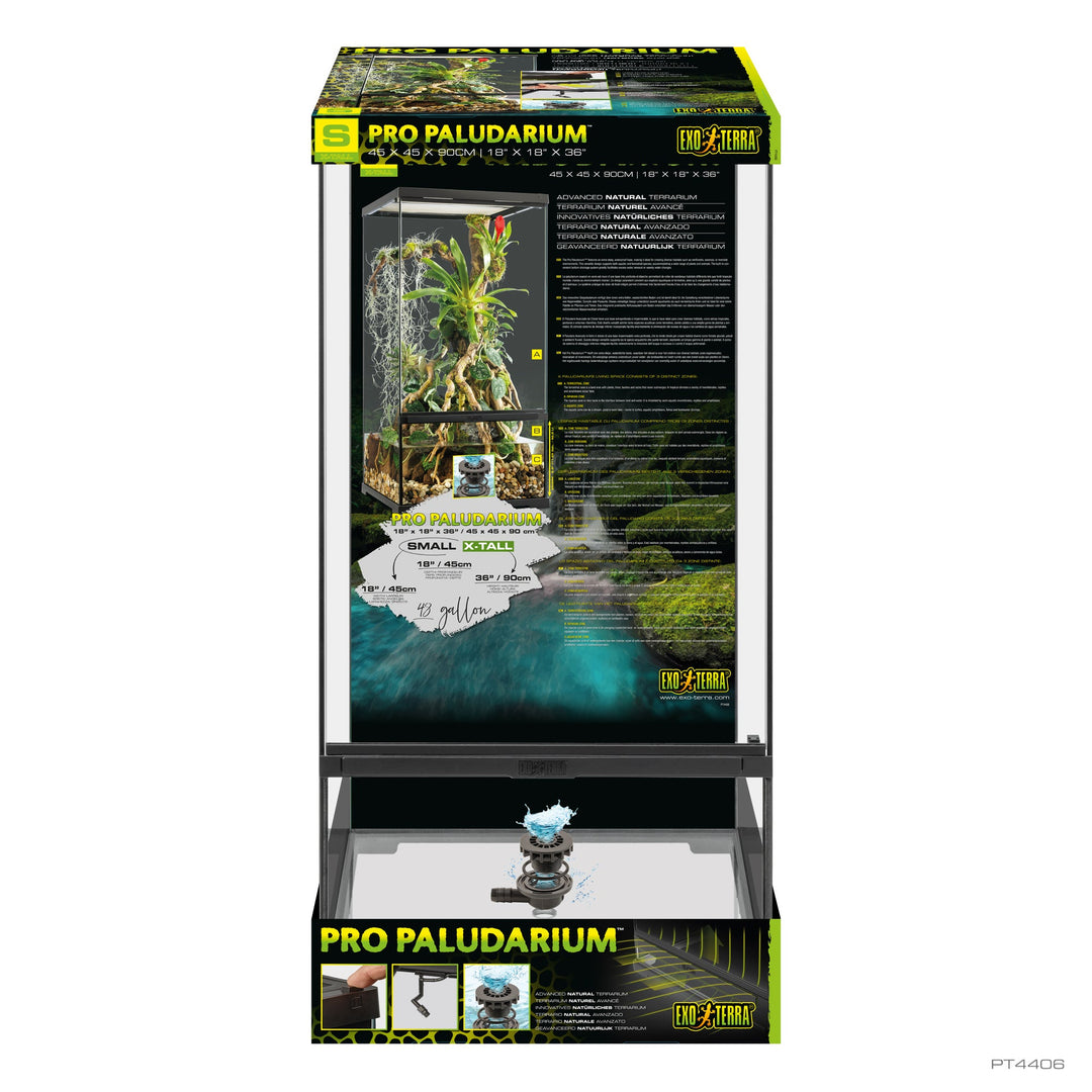 EXO TERRA Terrarium Professionel Petit, Très Haut (45x45x90cm)