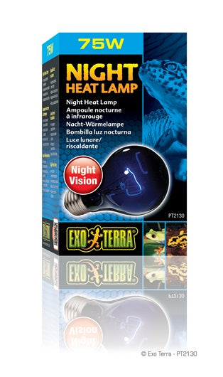 EXO TERRA Ampoule Nocturne 75W Infrarouge A19 pour Reptiles