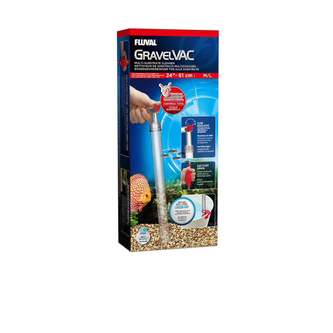 FLUVAL Nettoyeur GraveVac L pour Aquarium