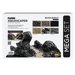 Voir l’image dans la galerie, FLUVAL Trousse Déco Pierres &amp; Sables, Black Basalt, Méga 21kg