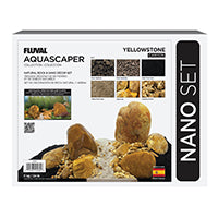 FLUVAL Trousse Déco Pierres & Sables, Yellowstone, Nano 11kg