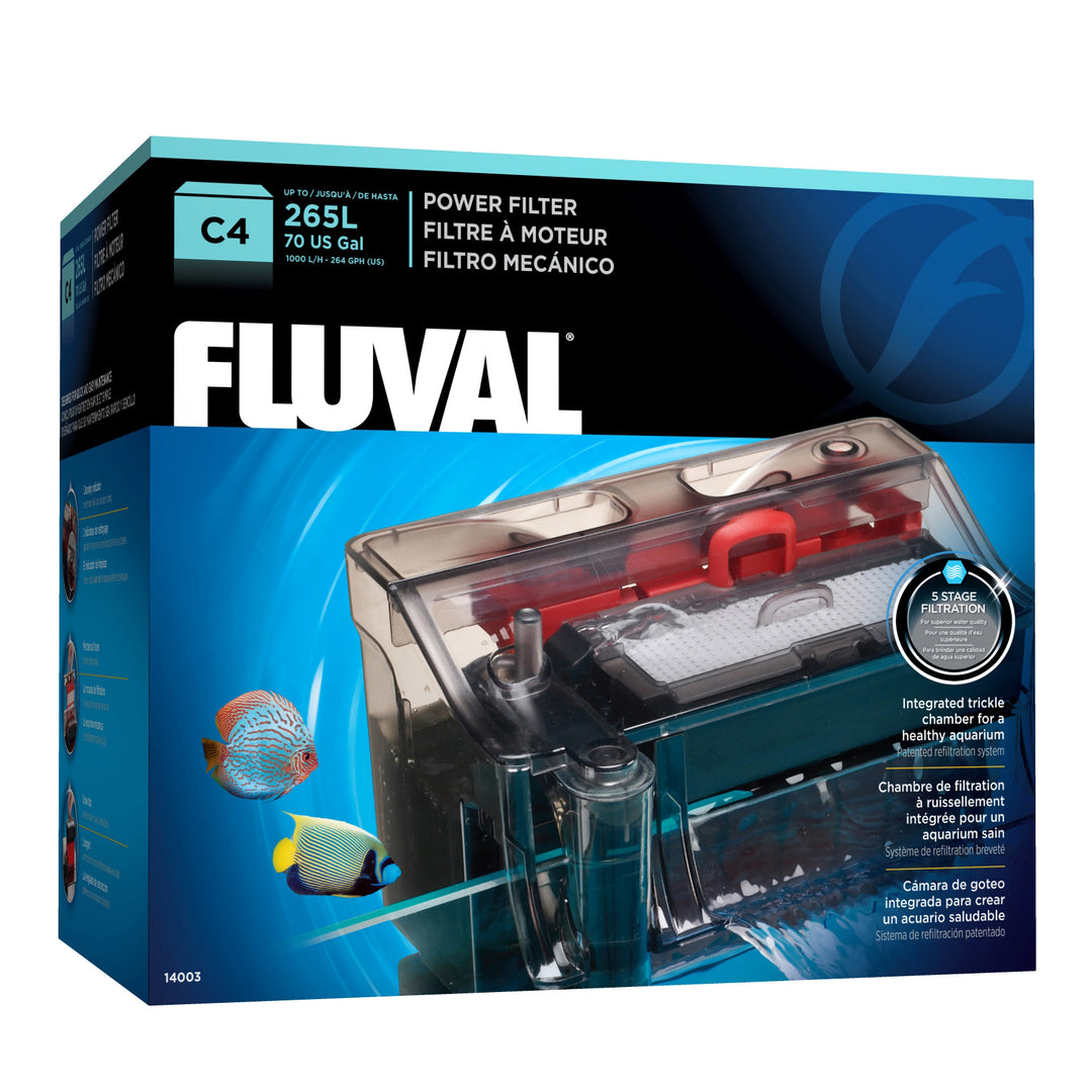 FLUVAL C4 Filtre à Moteur 70G pour Aquarium