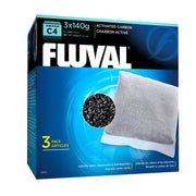 FLUVAL C4 Charbon Activé x3 pour Aquarium