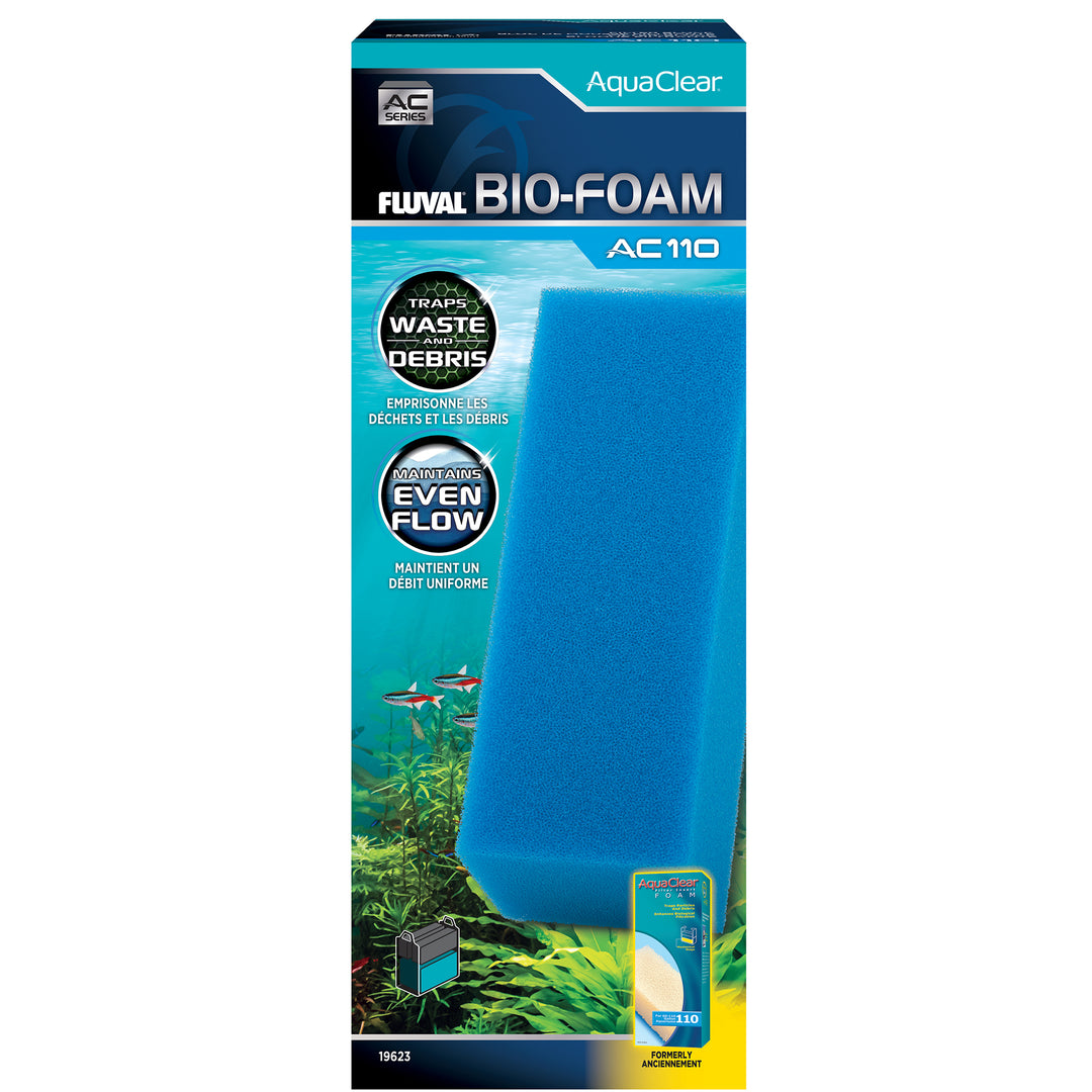 FLUVAL AC110 Mousse Bio-Foam Bleu x1 pour Aquarium