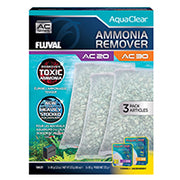 FLUVAL AC20/30 Neutralisant d'Ammoniaque x3 pour Aquarium
