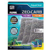 FLUVAL AC20/30 Zeo-Carb x3 pour Aquarium