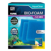 FLUVAL AC20 Mousse Bio-Foam Bleu x3 pour Aquarium
