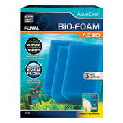 FLUVAL AC30 Mousse Bio-Foam Bleu x3 pour Aquarium