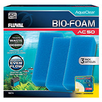 FLUVAL AC50 Mousse Bio-Foam Bleu x3 pour Aquarium