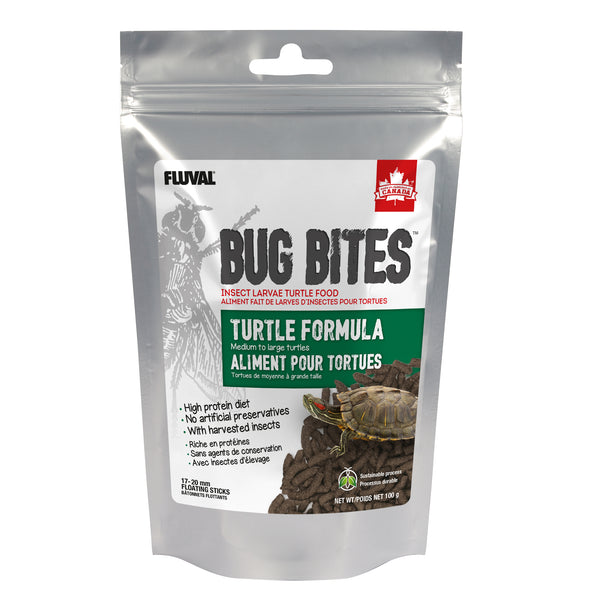NUTRAFIN BUG BITES Nourriture Bâtonnets pour Tortues 100g M/L