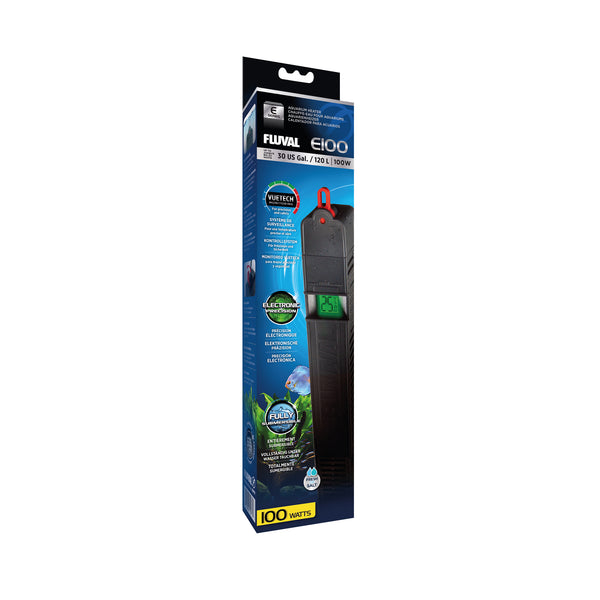 FLUVAL E100 Chauffe-Eau Électronique 100W pour Aquarium