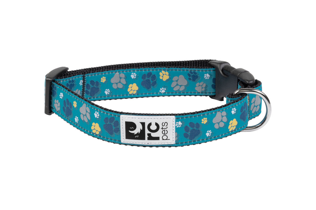 RCP Collier Motif XS Traces de Pattes Turquoise