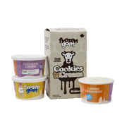 Big Country Raw - Yogourt Glacé au Lait de Chèvre, Biscuits et Crème - Supplément Congelé pour Chiens