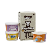 Big Country Raw - Yogourt Glacé au Lait de Chèvre, Biscuits et Crème - Supplément Congelé pour Chiens
