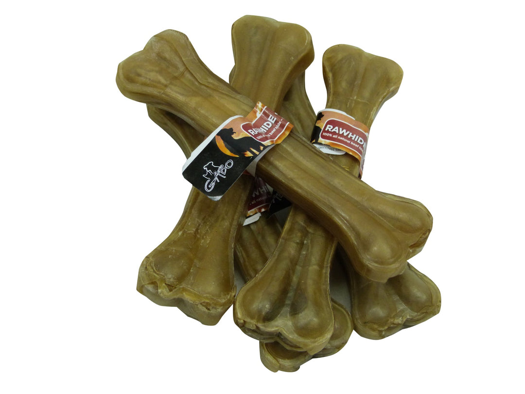 Gabo - Os de Cuir Brut Pressé - Gâteries pour Chiens