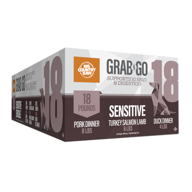 Big Country Raw Grab N Go - Sensitive - Nourriture Crue Congelée pour Chiens