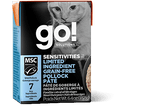 Voir l’image dans la galerie, Petcurean Go! Solutions Sensitivities - Chat Pâté de Goberge à Ingrédients Limités - Nourriture Humide Sans Grains pour Chats en Tetra Pak
