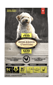 Oven-Baked Tradition Sans Grains - Poulet Frais Désossé - Nourriture Sèche pour Chiens de Petites Races