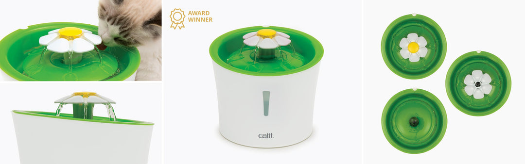 Catit - Abreuvoir à Fleur - Abreuvoir pour Chats