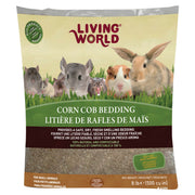 Living World - Litière de Rafles de Maïs - Litière pour Rongeurs