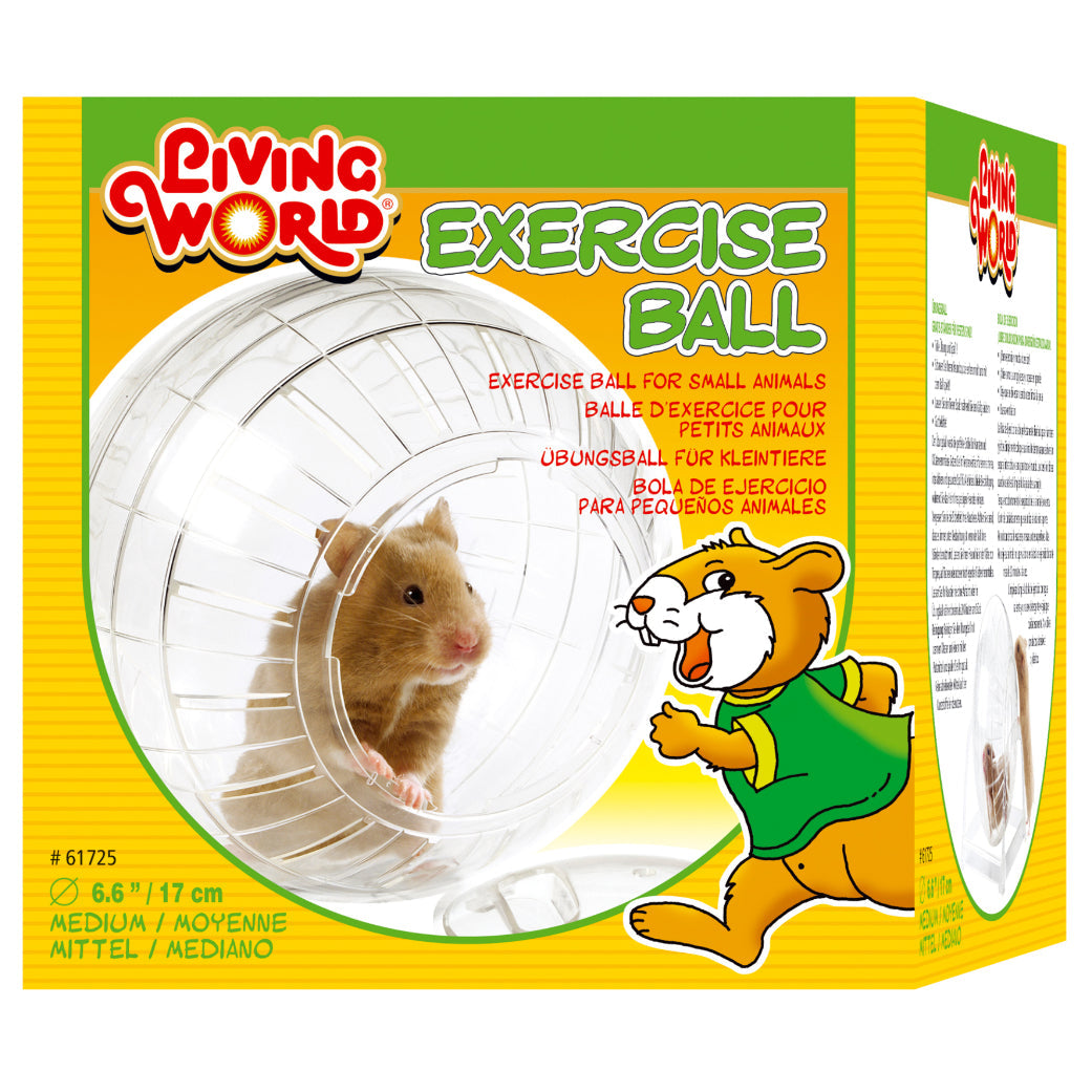 LW Jouet Rongeur Balle d'Exercise avec Support 6.6" M