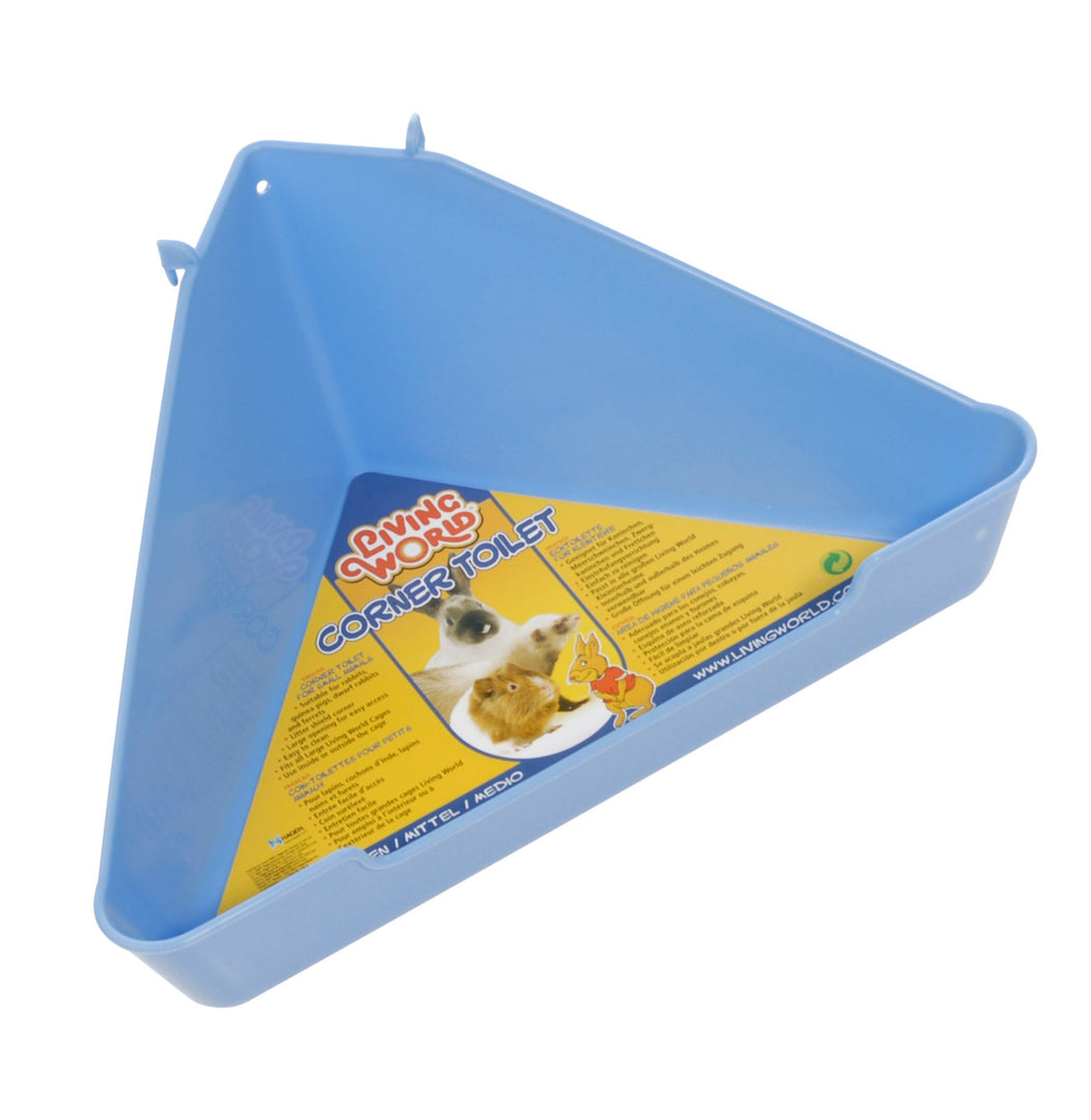 Living World - Coin-Toilettes Compact - Toilette pour Hamsters