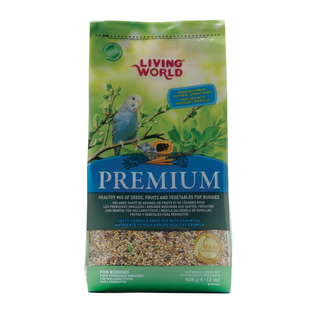 *LW Nourriture Premium Perruches Ondulées 908g