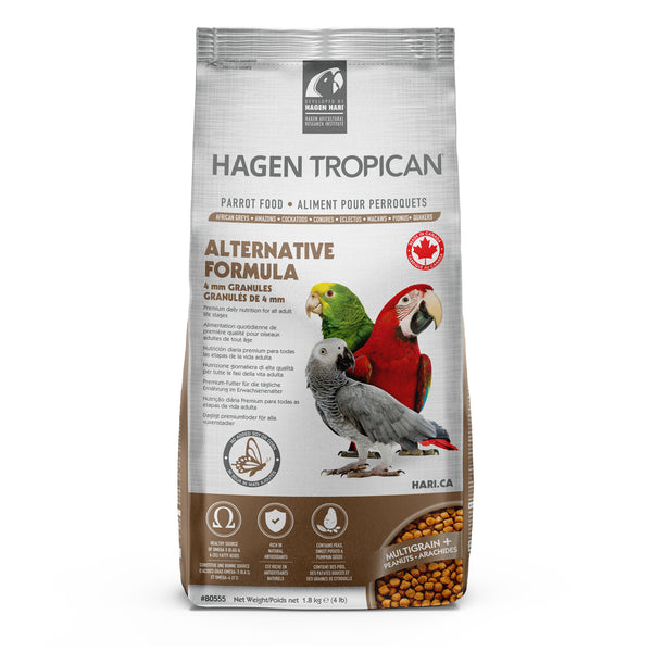 TROPICAN Nourriture Alternative Perroquets 4mm 1.8kg