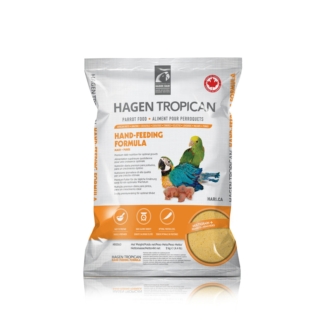 TROPICAN Nourriture Perroquets Hand-Feeding 2kg