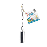 Hari Smart Play - Cloche en Acier Inoxydable - Jouet pour Oiseaux