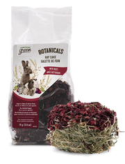 Living World Green - Galette de Foin Botanicals à la Betterave - Gâteries pour Rongeurs