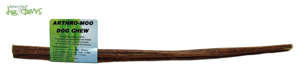 Nature's Own - Bâtons d'Oesophage de Boeuf 12” - Gâteries Naturelles pour Chiens