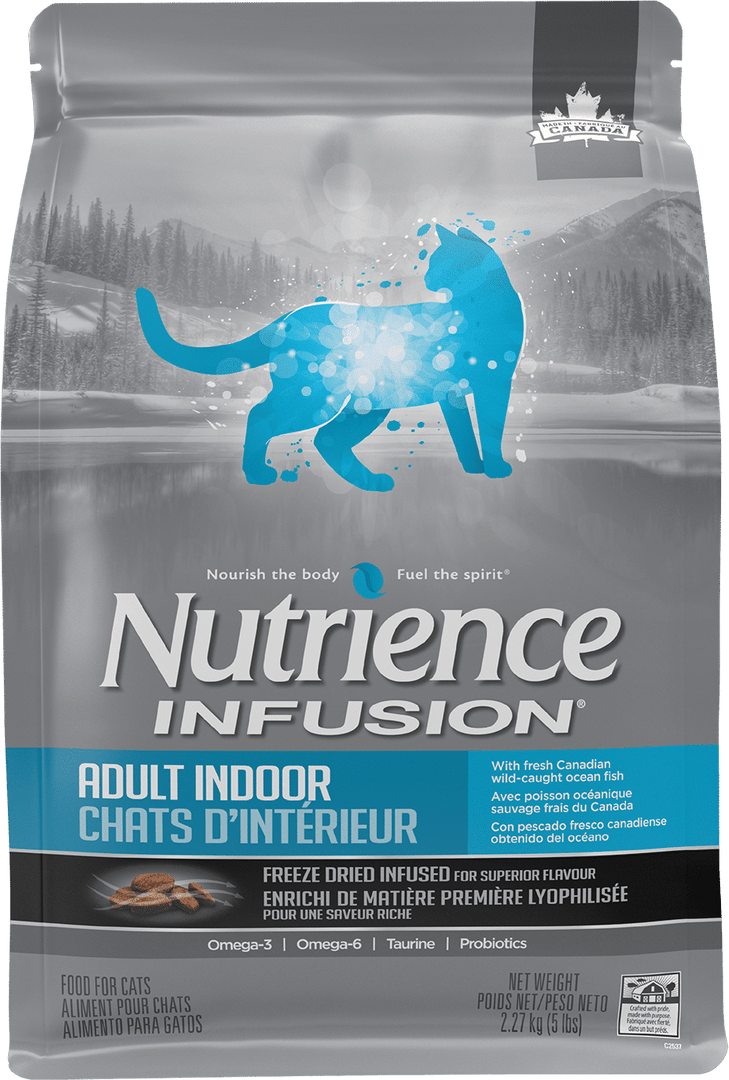 Nutrience Infusion - Poisson Océanique - Nourriture Sèche pour Chats d'Intérieur