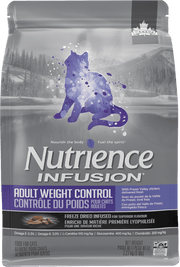 Nutrience Infusion - Contrôle du Poids, Poulet de la Vallée du Fraser - Nourriture Sèche pour Chats Adultes