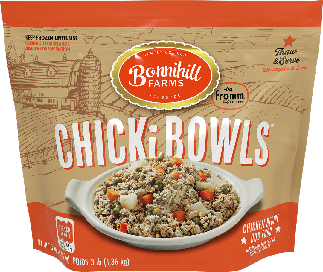Fromm Bonnihill - TurkiBowls à la Dinde - Nourriture Cuite Congelée pour Chiens