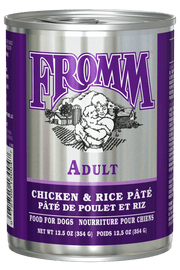 Fromm Classic - Chien Pâté de Dinde et Riz - Nourriture Humide pour Chiens
